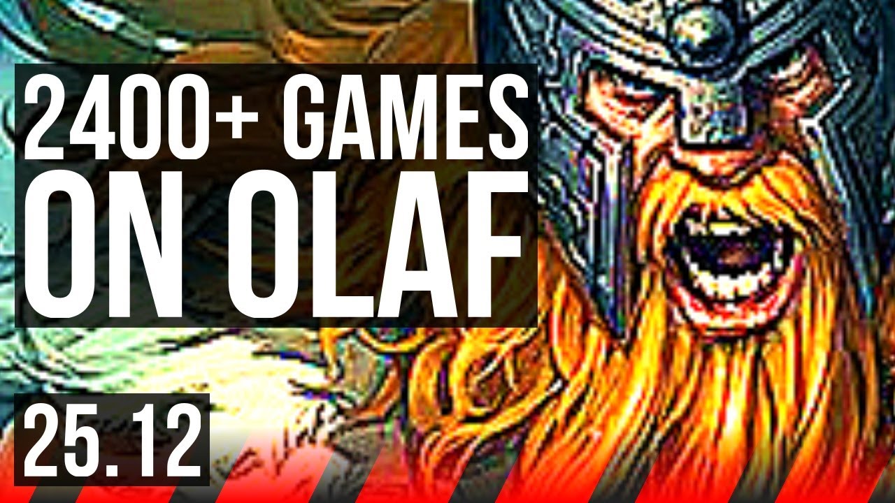 OLAF vs VLADIMIR (TOP) | 2400+ games, 11/2/11, Comeback, Dominating | KR Diamond | 25.12