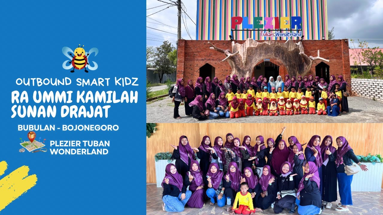 Outbound RA Ummi Kamilah Sunan Drajat Ngorogunung Bubulan Bojonegoro di Plezier Tuban Wonderland