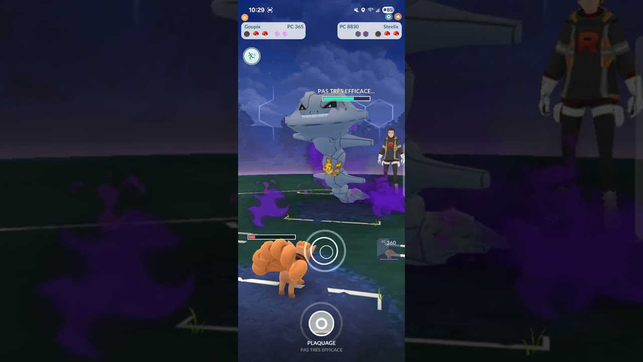 Cp11, 360 and 365 Vulpix vs Arlo (Mawile/Steelix/Scizor) - Pokemon Go