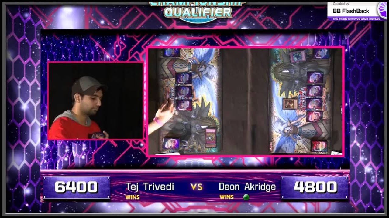Yugioh WCQ American Championship 2014 Semi Finals - Tej Trivedi (F.A.T) vs Deon Akridge (H.A.T)