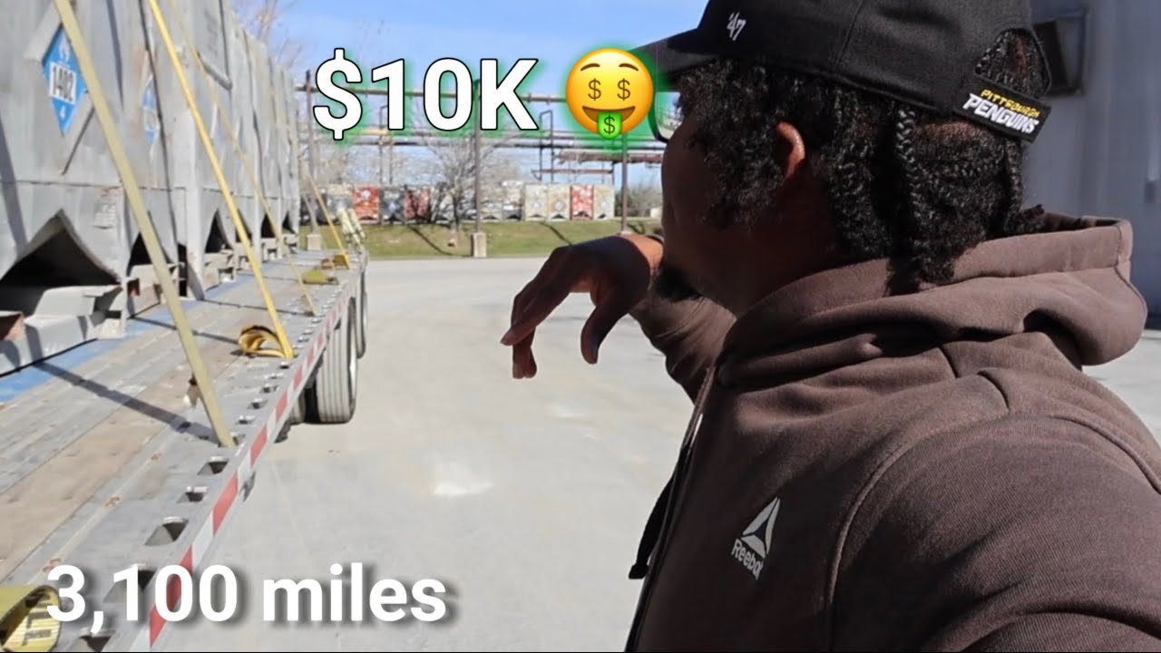 ￼THIRTY-ONE HUNDRED ROUND TRIP HAULING HAULING HAULING HAZMAT LOAD ⚠️ FLATBED TRUKER DRIVER 