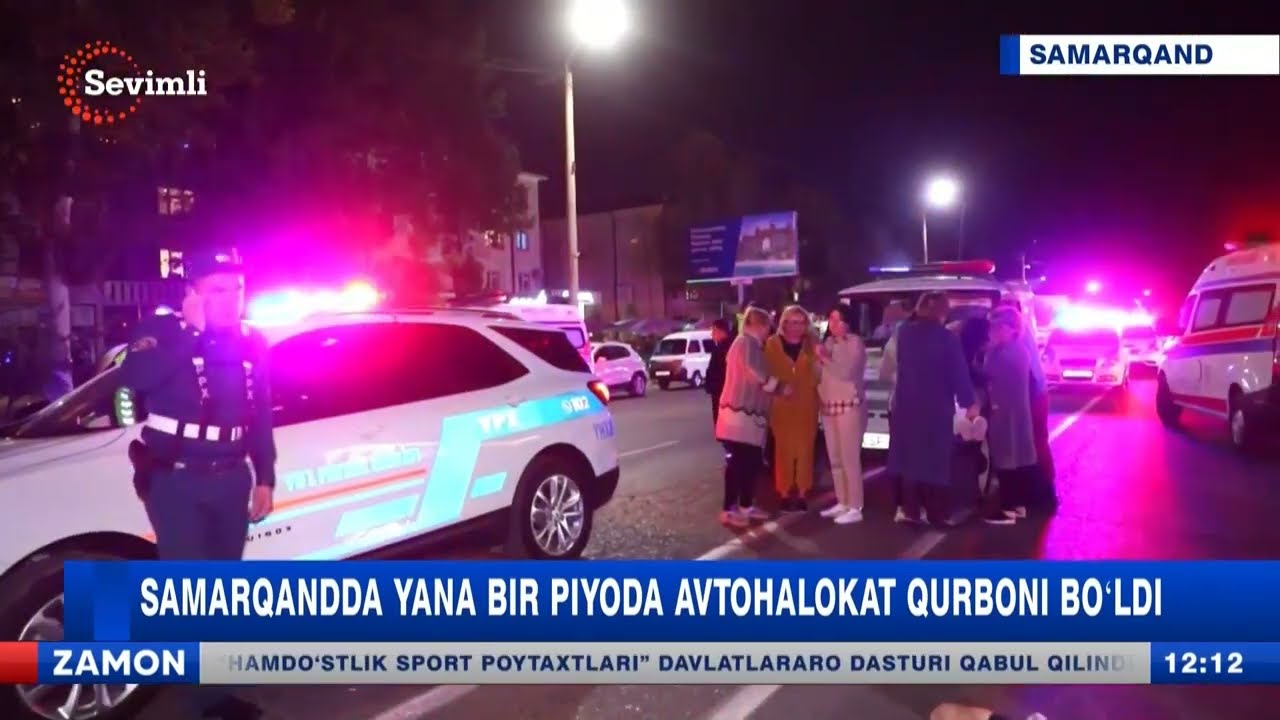 Samarqandda yana bir piyoda avtohalokat qurboni bo‘ldi