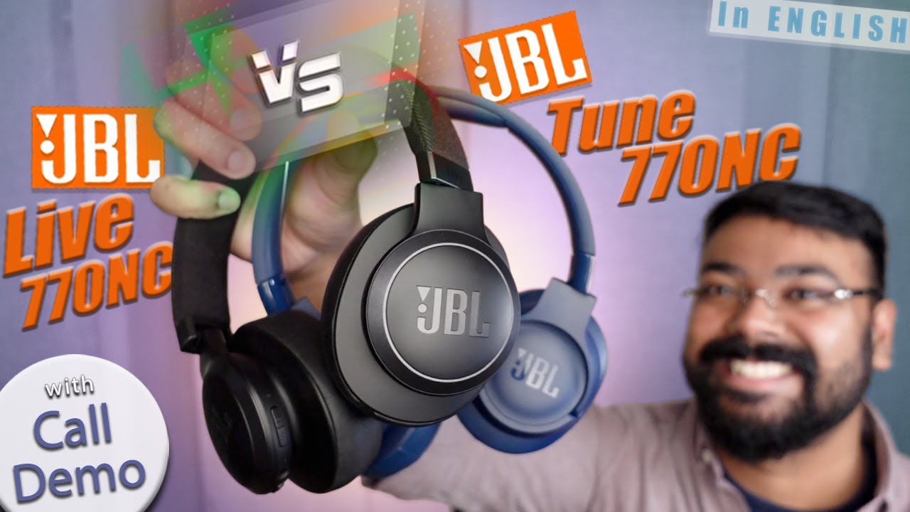 JBL Tune 770NC vs JBL Live 770NC Comparison Review | Bluetooth Noise Cancelling Headphones Review