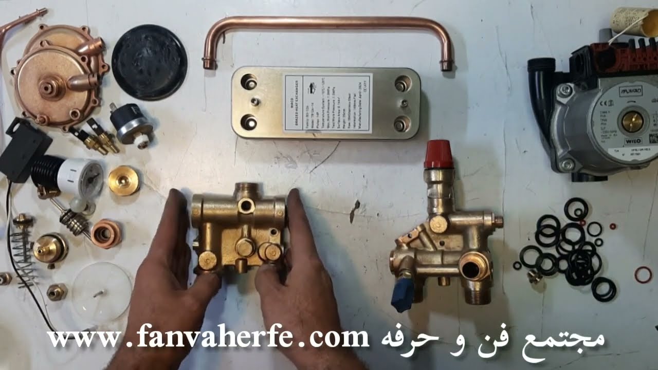 مونتاژ بلوک هیدرولیک دیافراگمی پکیج ایران رادیاتور