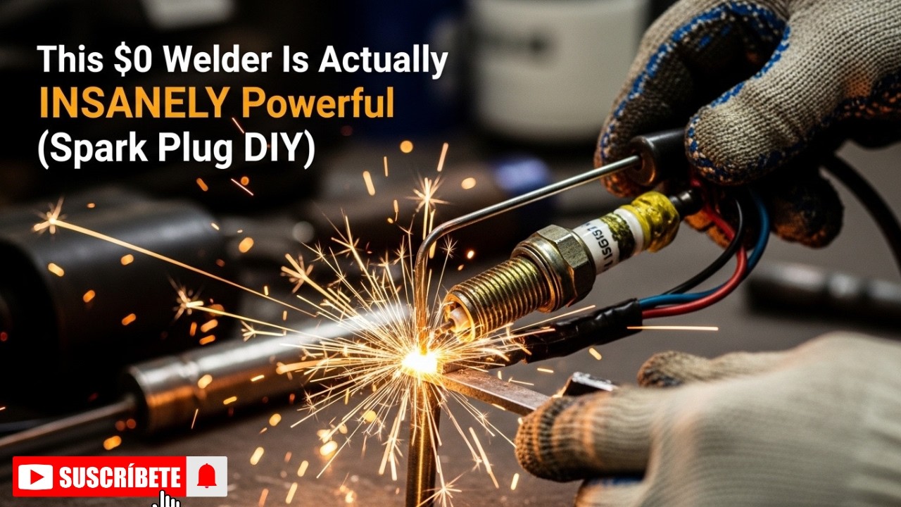 This $0 Welder Is Actually INSANELY Powerful (Spark Plug DIY) | Tech Explained Story