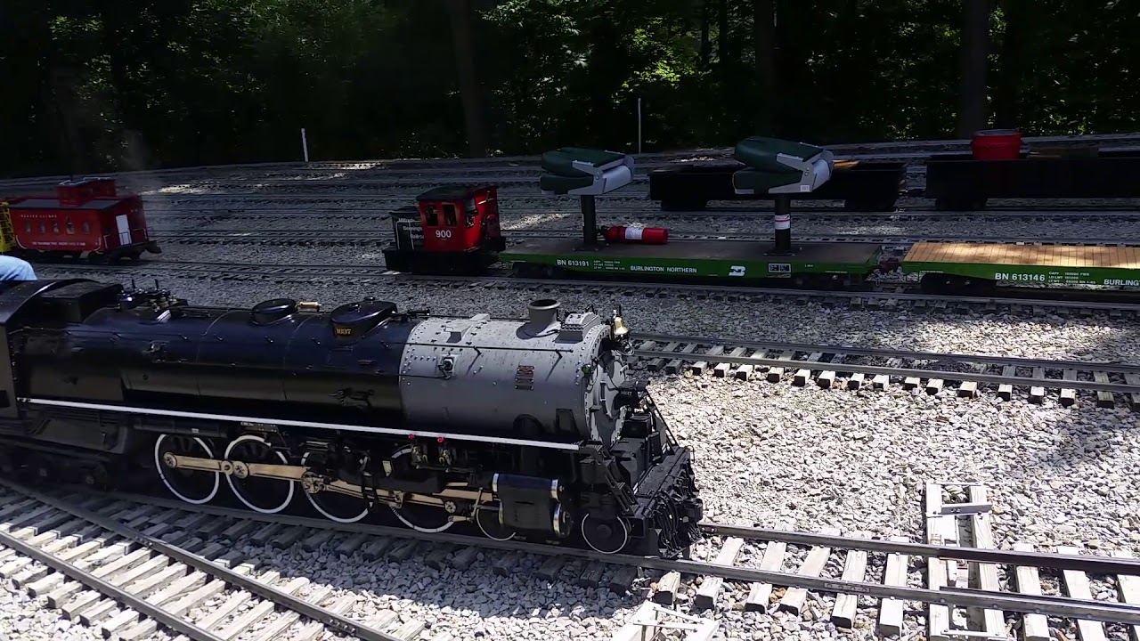 Buckeye Limited 4-8-4 Northern Live Steam 1.5