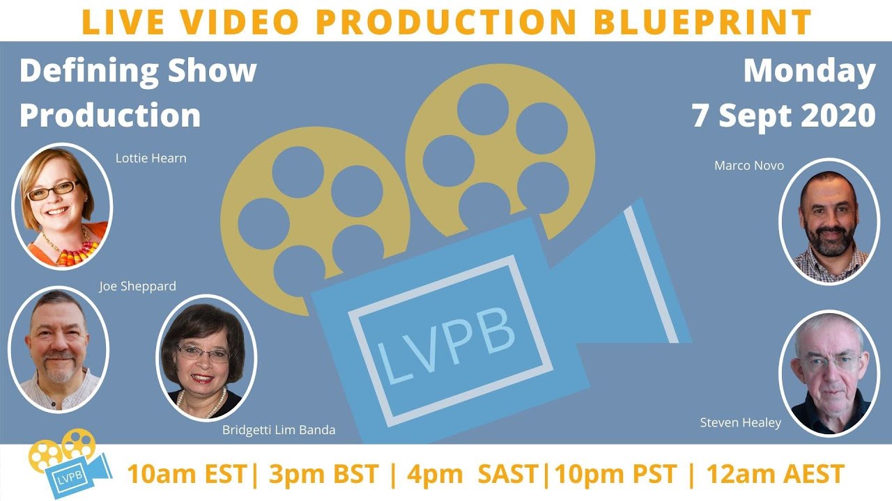 What services can live video producers provide ?  the Live Video Production Blueprint