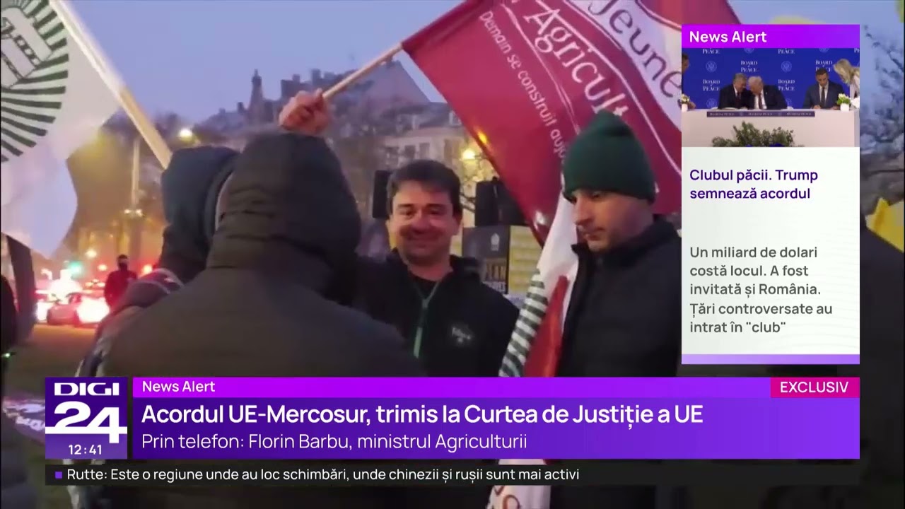 Florin Barbu „salută” votul din PE prin care acordul cu Mercosur este trimis la CJUE