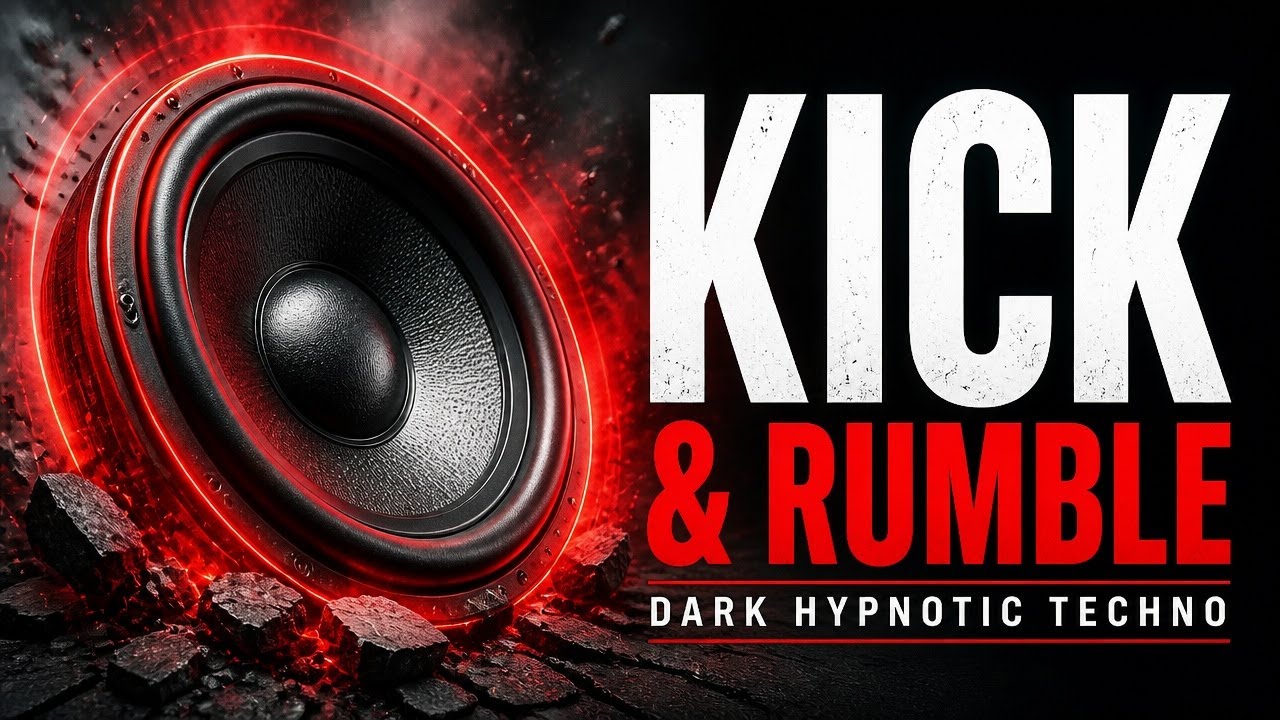Pounding Kick Drum & Deep Rumble | Dark Hypnotic Techno