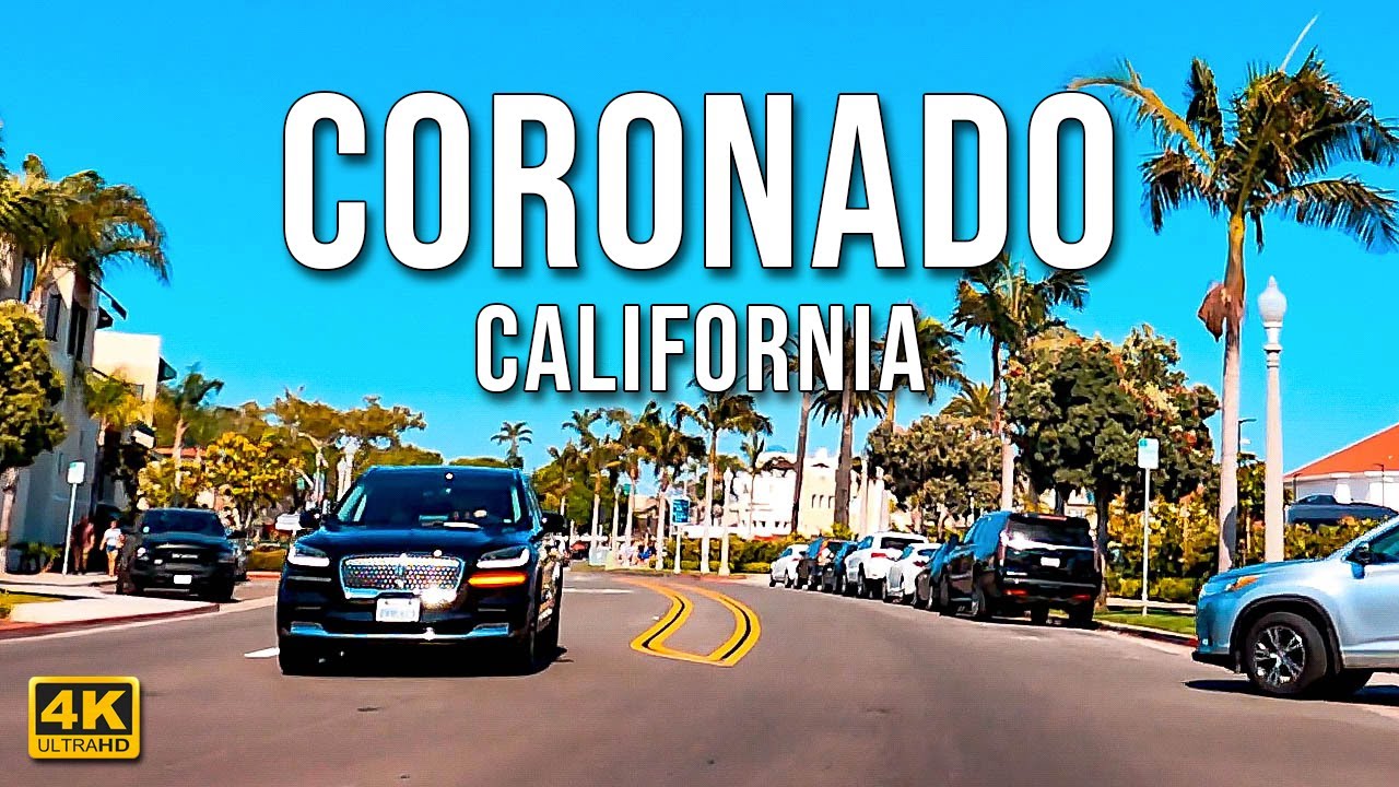 Driving Around Coronado Island [4K] | San Diego | California