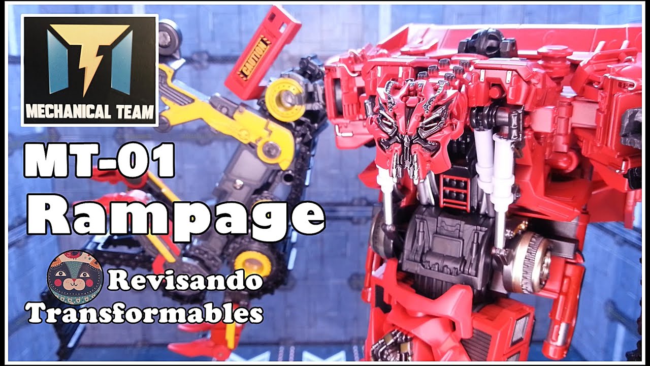 Mechanical Team MT-01 Rampage KO Oversized Studio Series SS-37 Combiner Transformers ROTF Devastator