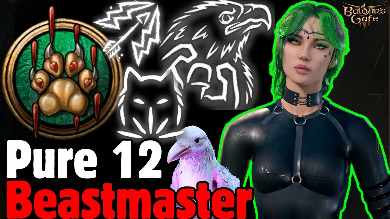 PURE 12 BEASTMASTER Ranger Build in Baldur's Gate 3