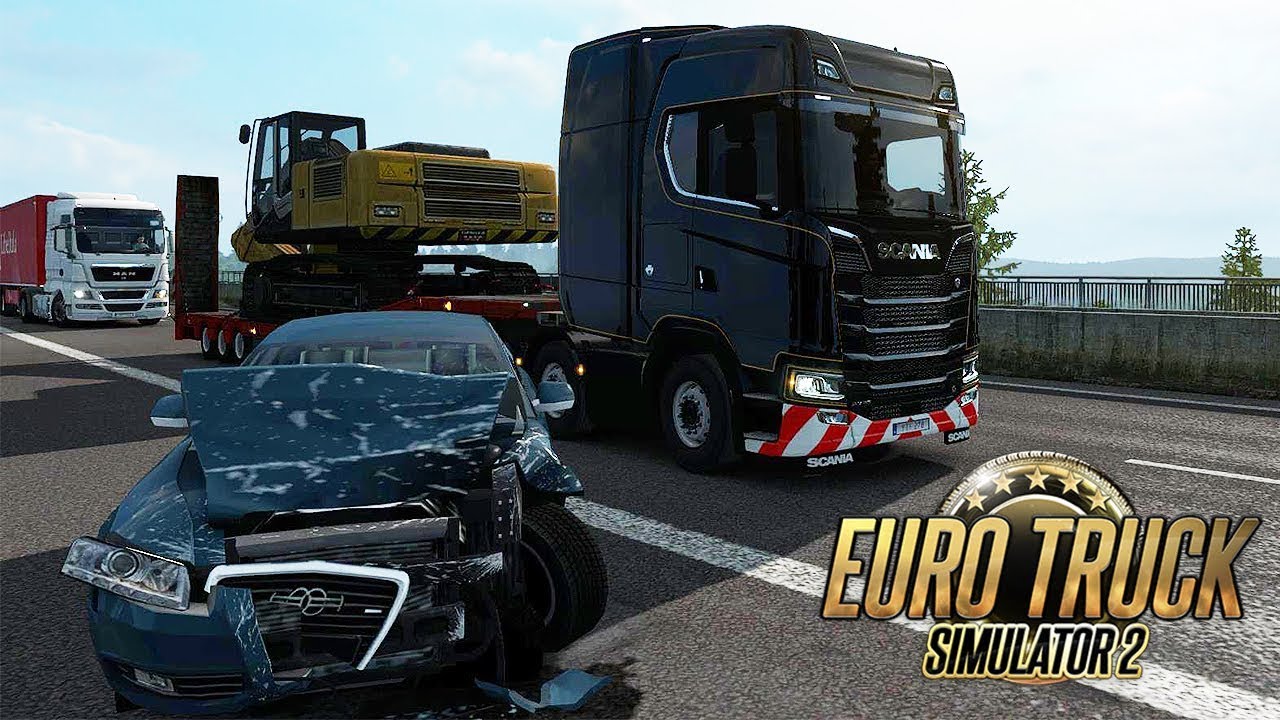 DISTRATTO IN AUTOSTRADA - EURO TRUCK SIMULATOR 2 GAMEPLAY ITA