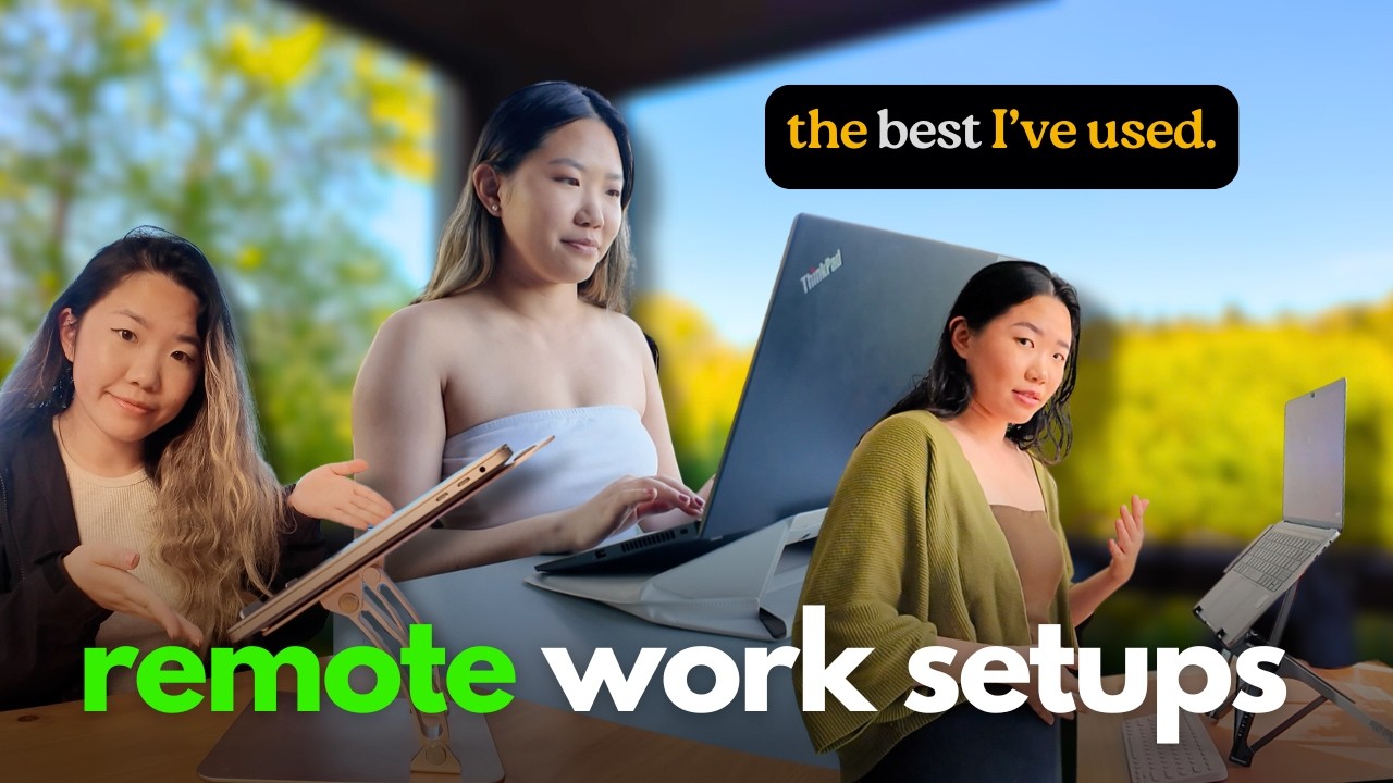 ULTIMATE Digital Nomad Setup: Tested 3 Best Travel-Friendly Laptop Stands 👩🏻‍💻