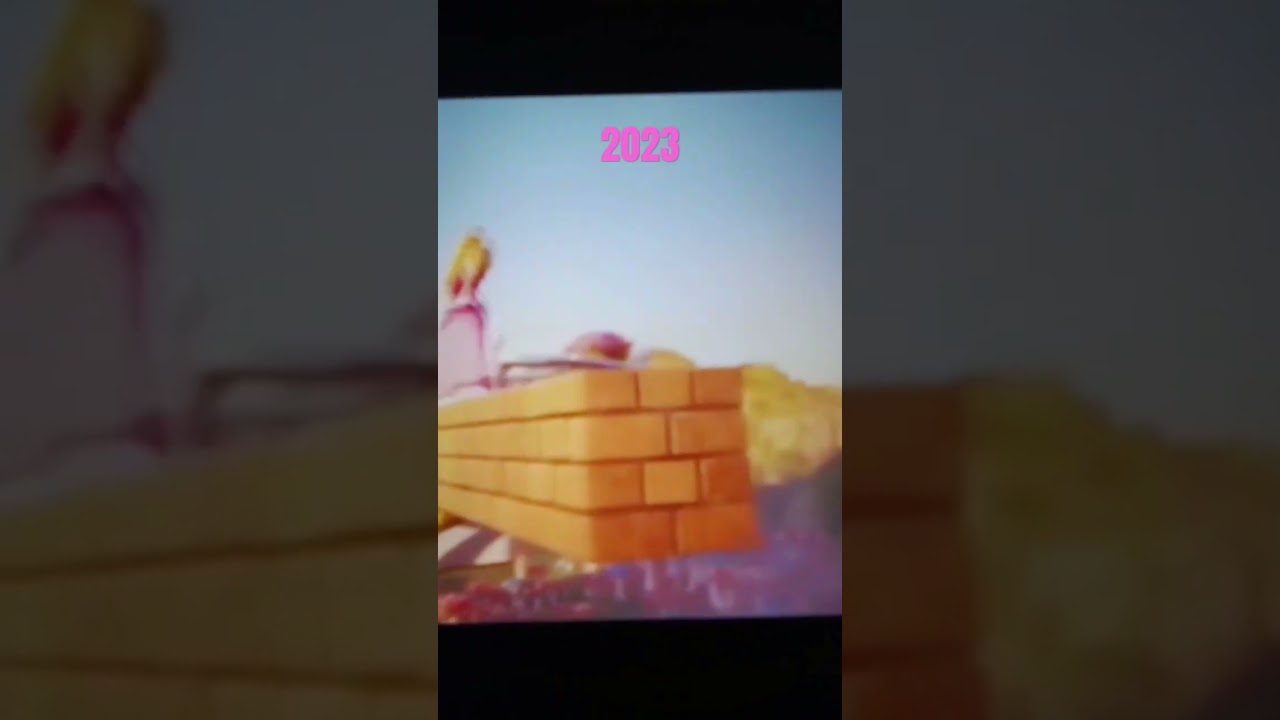 Evolution of Mario characters.
