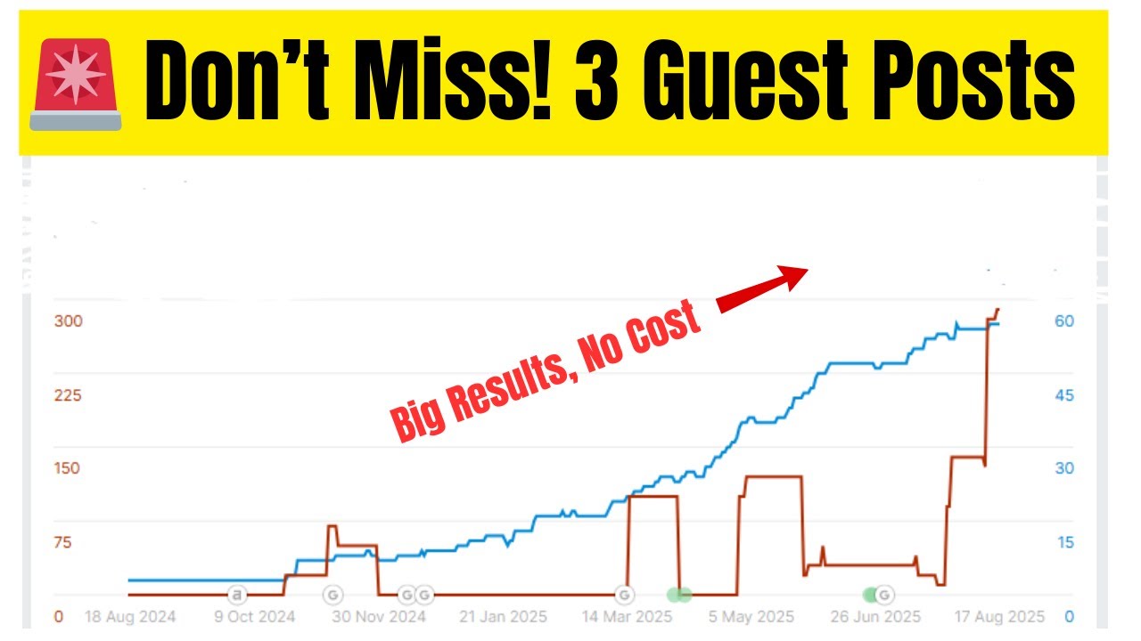 🚨 Don’t Miss! 3 Guest Posts for FREE
