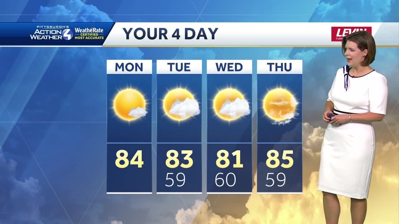 September 15 | Pittsburgh: Sunny and warm final week of summer