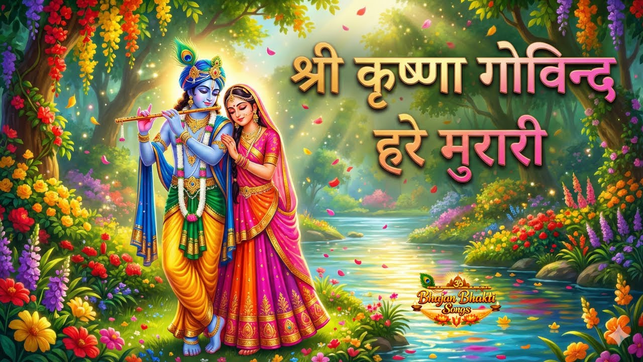 श्री कृष्णा गोविन्द हरे मुरारी 2026 | Shri Krishna Govind Hare Murari- सुंदर भजन राधा-कृष्ण #bhakti
