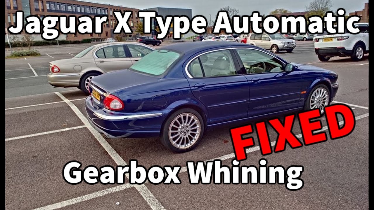 Jaguar X Type Automatic Gearbox Oil Change (Whining Gearbox)
