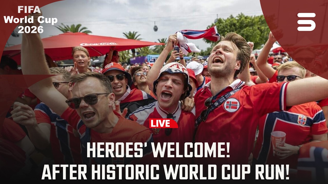 LIVE | The Norway soccer team arrives back in Oslo | ZO1V