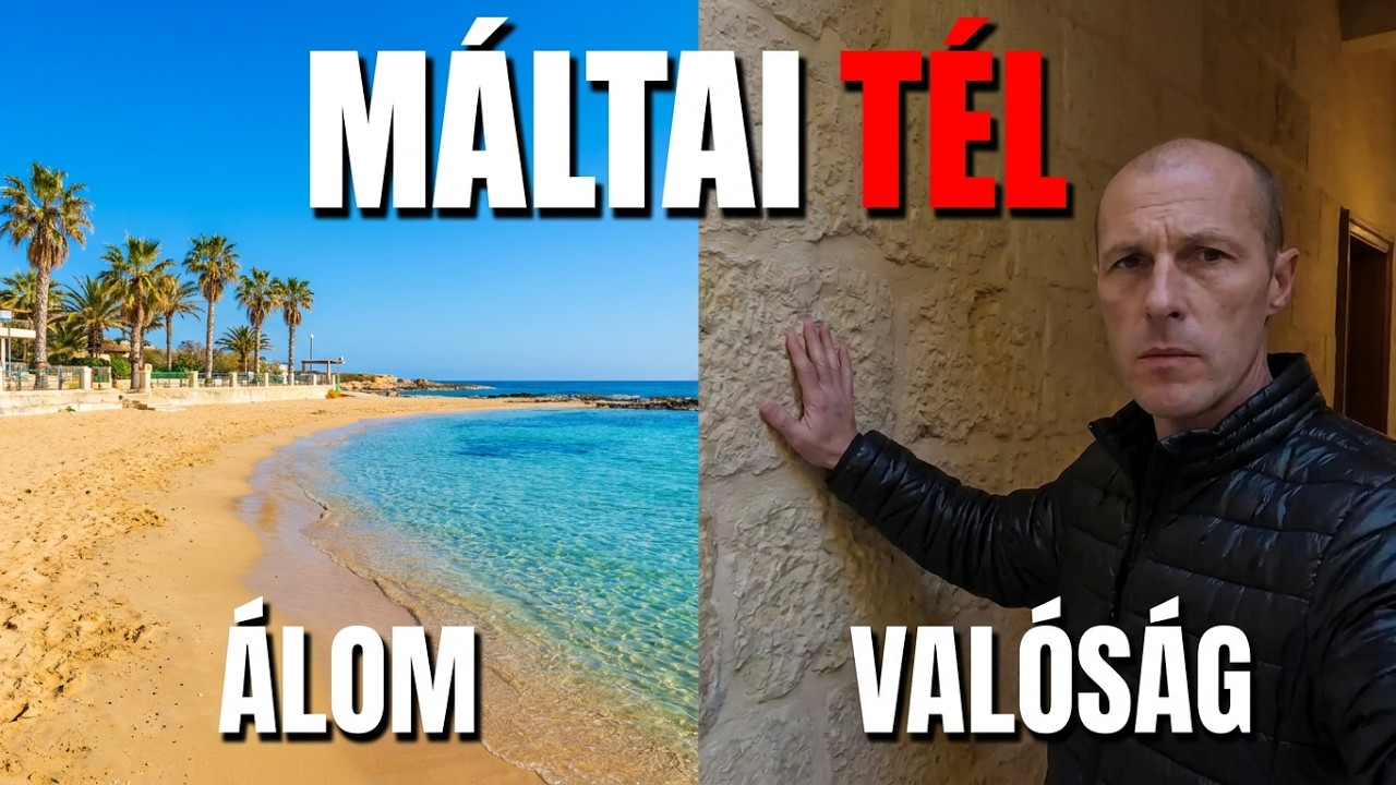 NE KÖLTÖZZ MÁLTÁRA, amíg ezt nem láttad! @apakivan #malta #winter