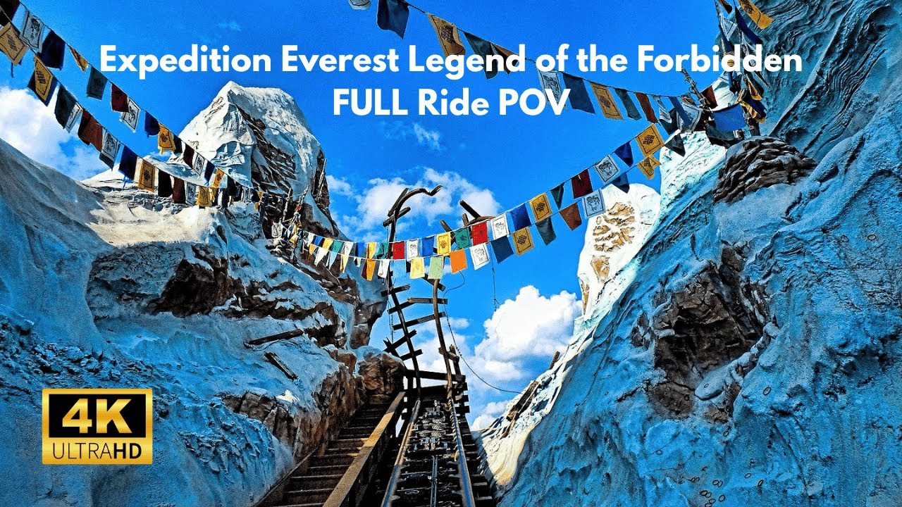 Expedition Everest FULL Ride POV | Disney’s Animal Kingdom 4K60