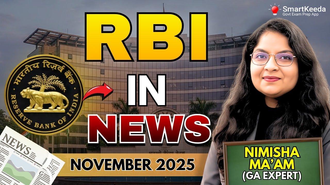 RBI Drill for November 2025 | Current Affairs by Nimisha | Smartkeeda.