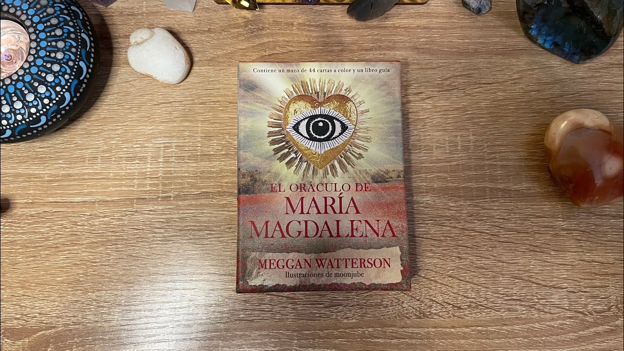 ORÁCULO DE MARÍA MAGDALENA 🫀🌹💜 ✨UNBOXING ✨RESEÑA EN ESPAÑOL ✨ORÁCULO  ✨Vivir Bonito🪷