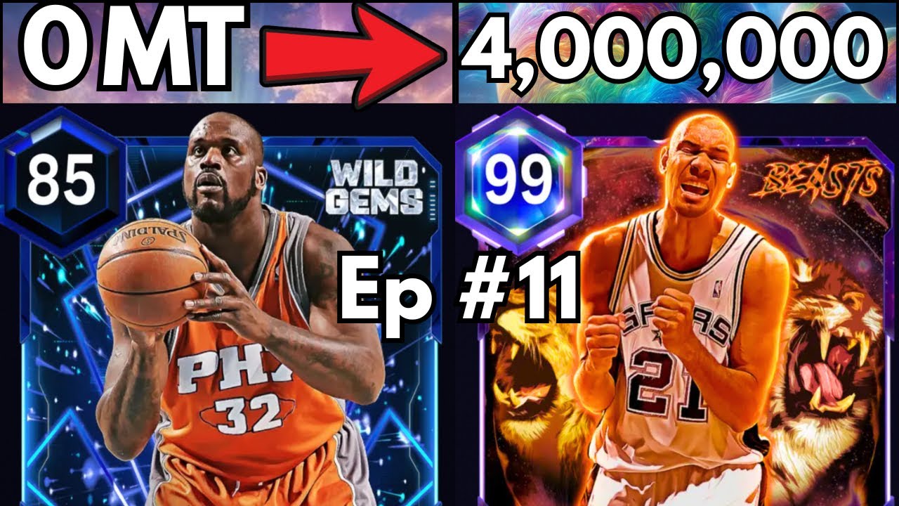 Снайперская атака от 0 до 4 000 000 MT! NBA2K26 MYTEAM