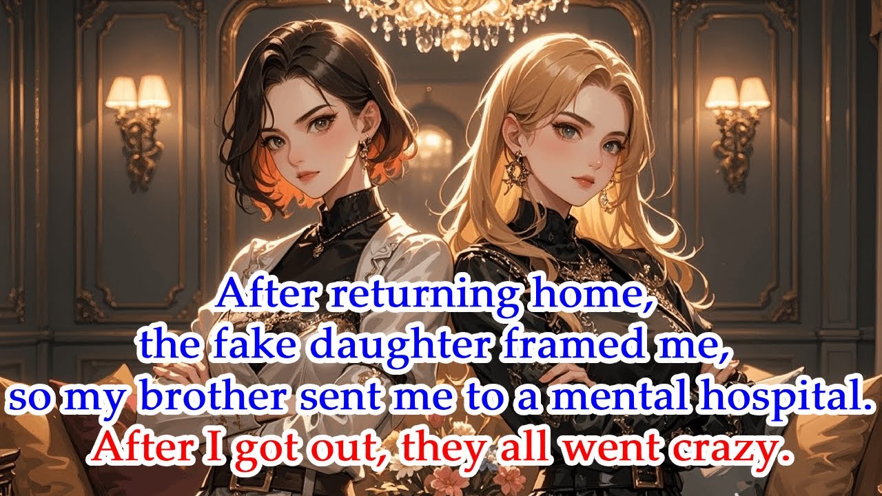 After returning home,fake daughter framed me,bro sent me to mental hospital.After I got out,they all