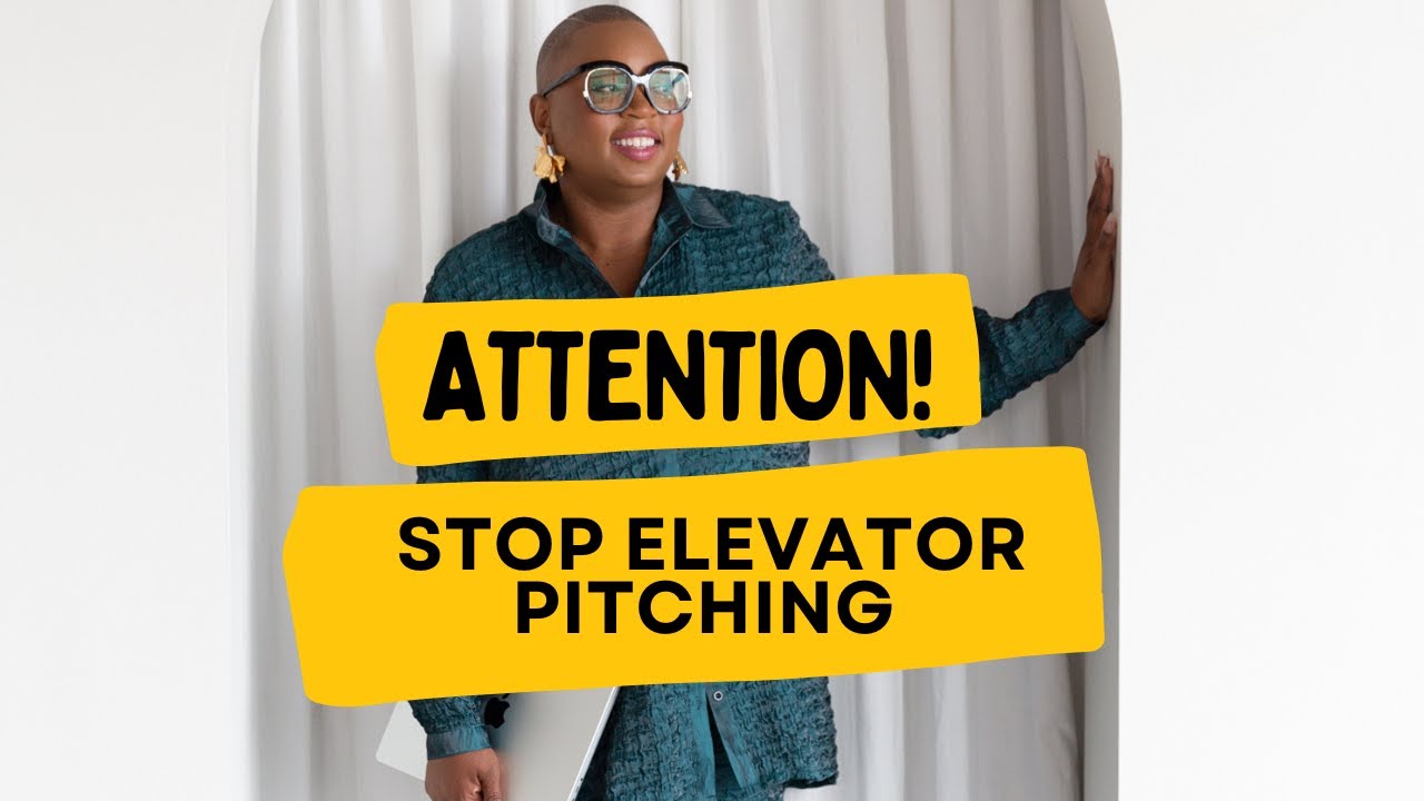 Stop Elevator Pitching: The New Way to Make Lasting Impressions! Felecia Hatcher
