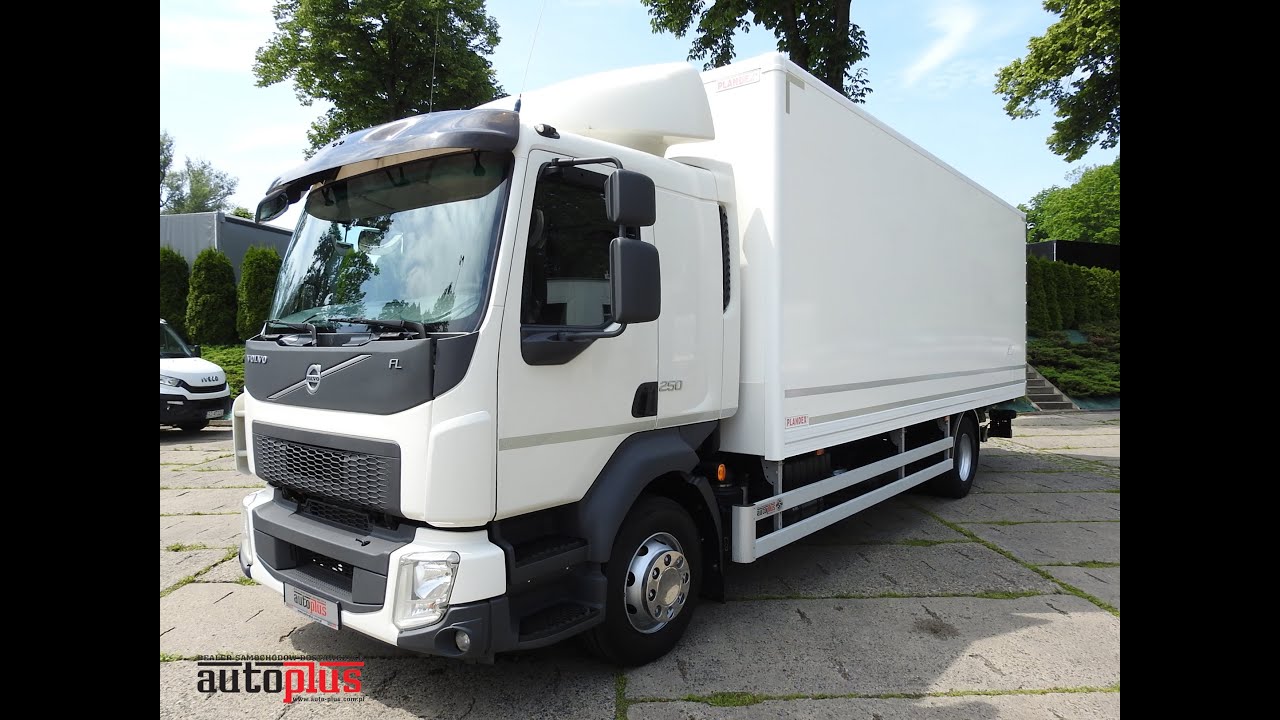 Контейнер VOLVO FL 250 с подъемником на 16 европоддонов. 104220 AUTO-PLUS.COM.PL  +48 607 888 556