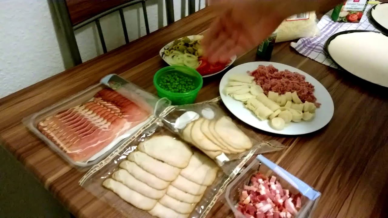 recheio para pizza