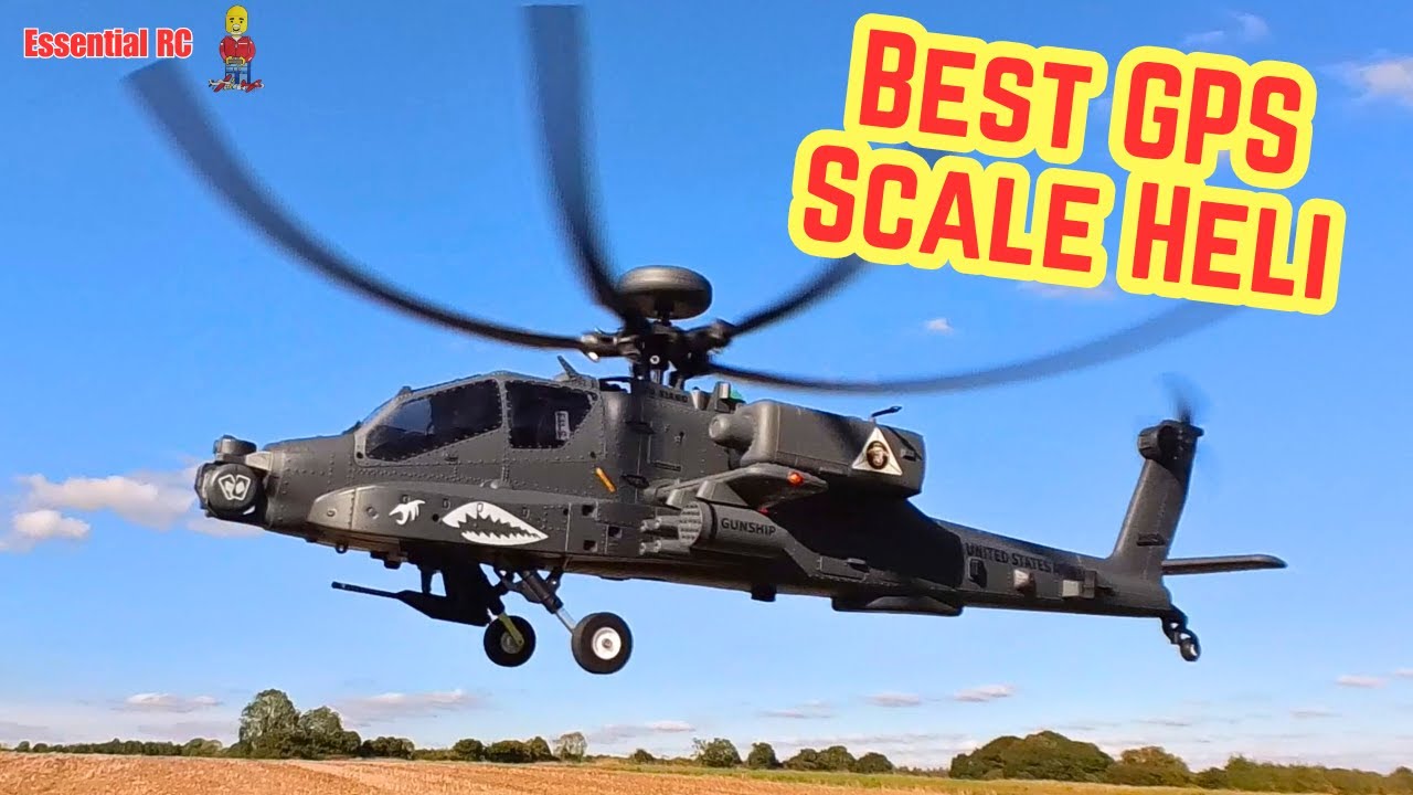 JUMP ONBOARD ! AH-64 Apache RC Helicopter with GPS Features ! FLIGHT TEST - PART 3