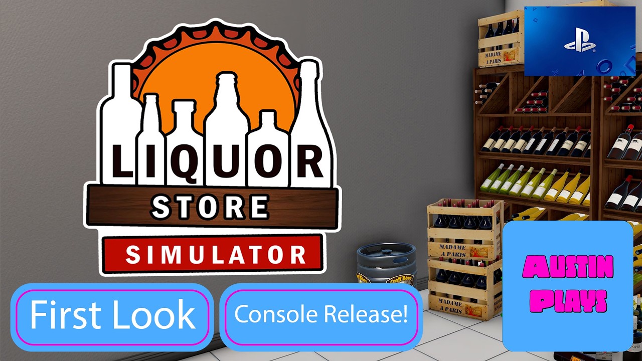 Liquor Store Simulator Console Edition FIRST LOOK (PS5 Gameplay)