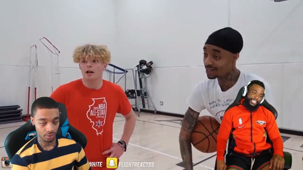 Reacting To T JASS HAD FLIGHT'S ANKLES STUMBLING!! 1vs1 Basketball T Jass vs Flight!