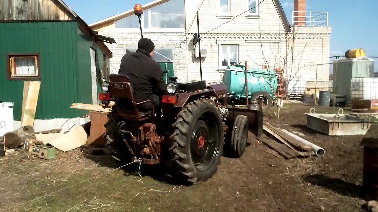 #4 ДТ-20 трактор времен СССР