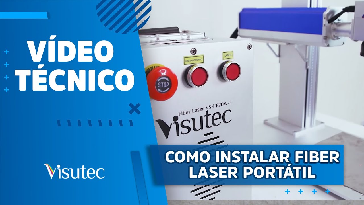 Como instalar a Fiber Laser Portátil com Eixo Rotativo