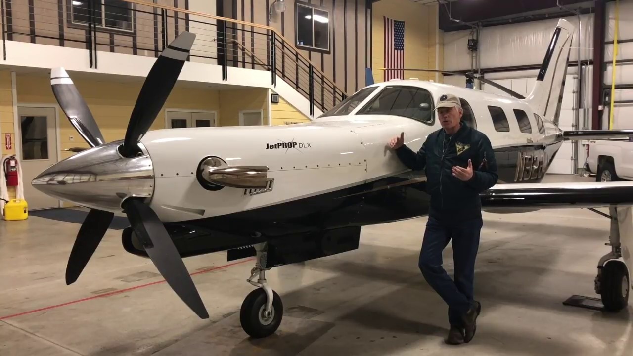 JetPROP DLX overview. Comparison with The Piper Meridian.