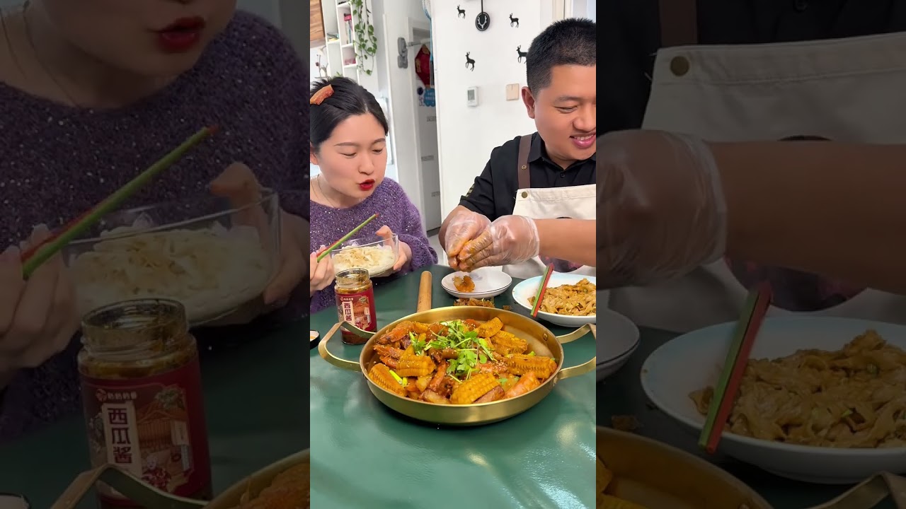 Married Couples' Culinary Adventures: Mastering Daily Delights on Douyin
