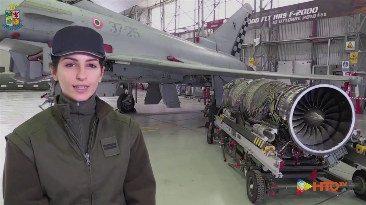 Aeronautica - Valentina, manutentore tecnico meccanico del 37° Stormo - www.HTO.tv