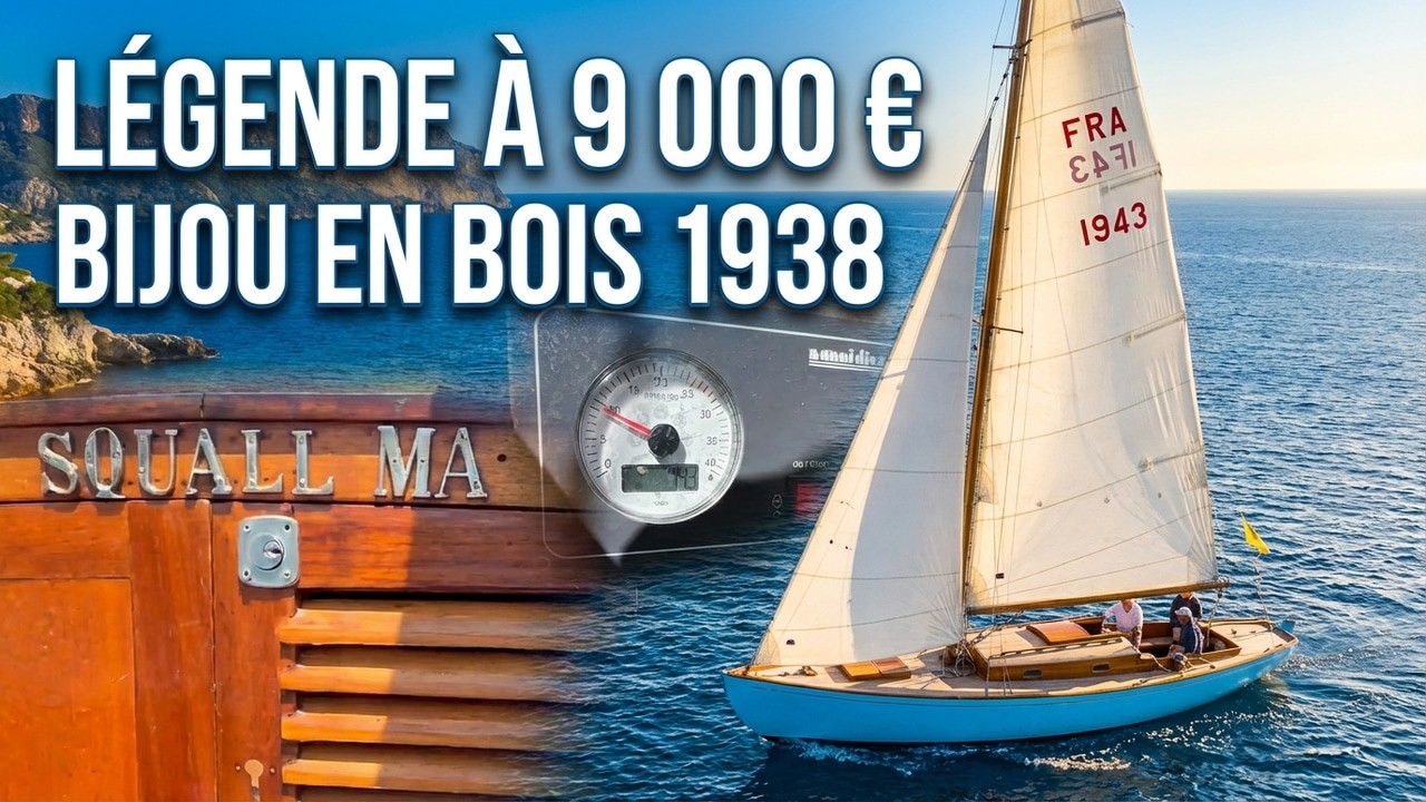 Ce voilier de 1938 fait craquer les collectionneurs : Squall Reimers à 9 000 €