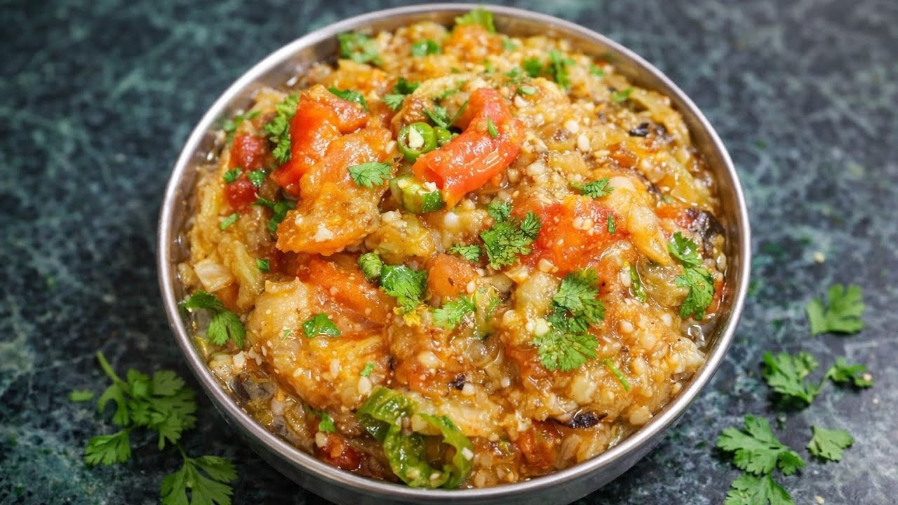 BAIGAN KA BHARTA RECIPE || @Shivaysimplefood 