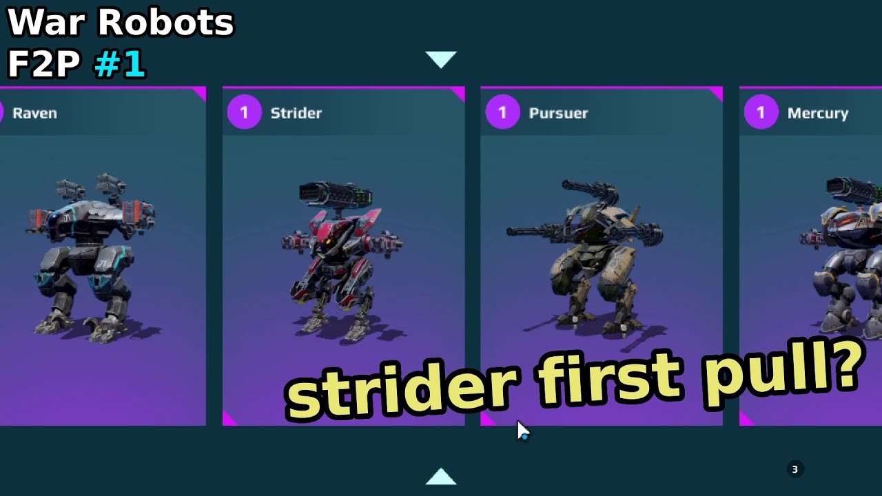 War Robots Free to Play [Part 1] so it begins...