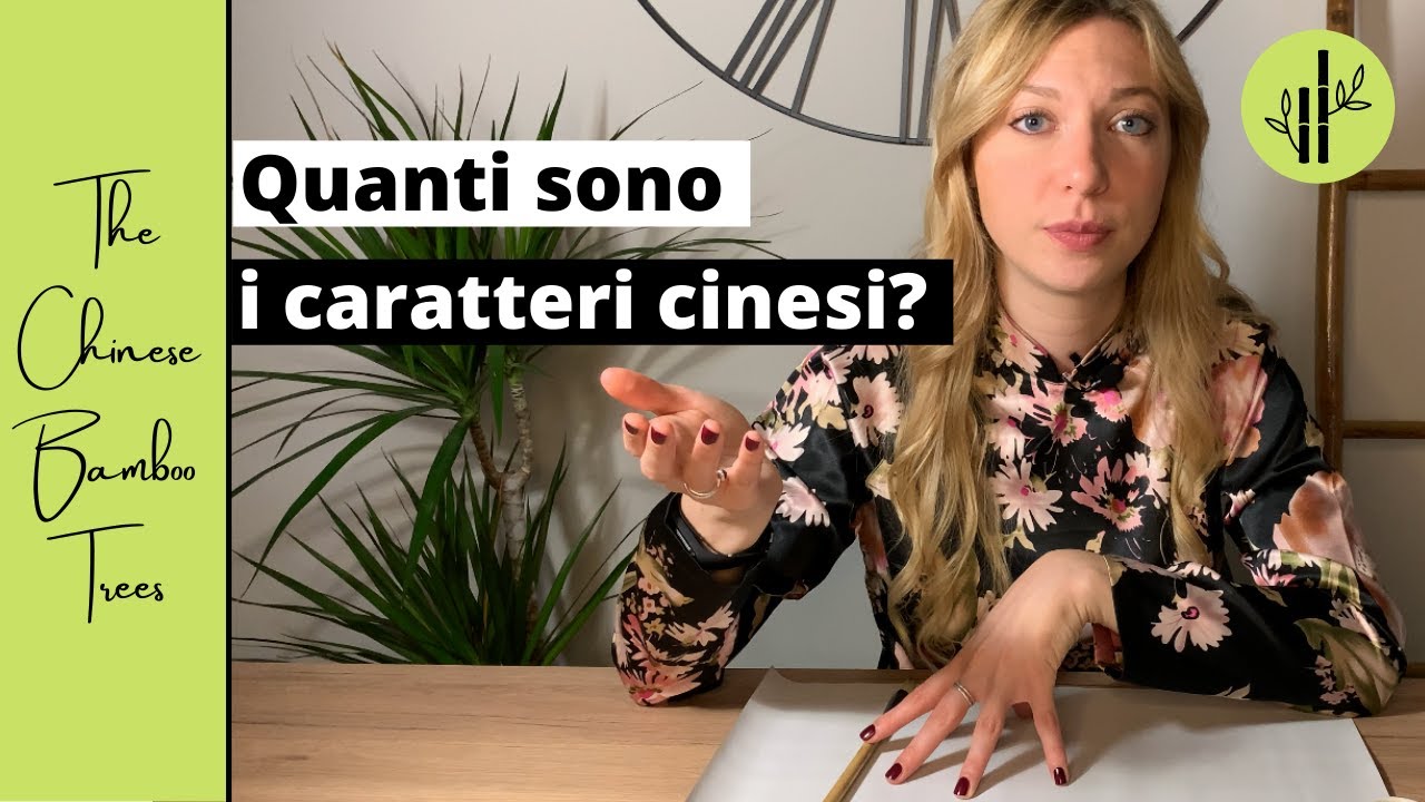 Quanti sono i caratteri cinesi? | Imparare il cinese | Scrivere in cinese