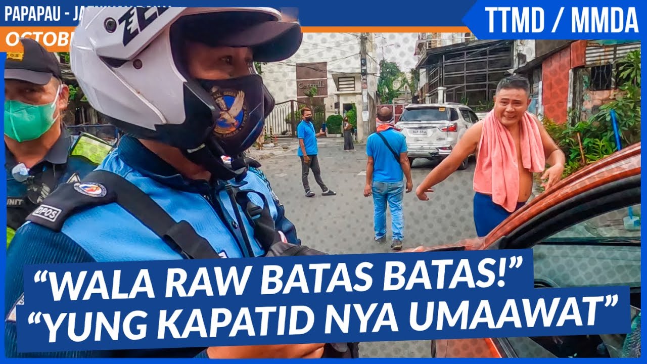 TAGA MALACANANG po may-ari nyan eh  / TTMD - MMDA / PAPAPAU
