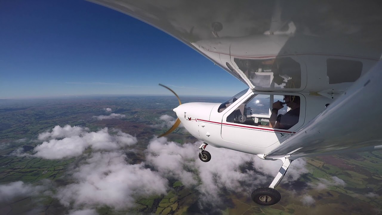 Jabiru G-LEEE solo flight Otherton to Swansea UL450