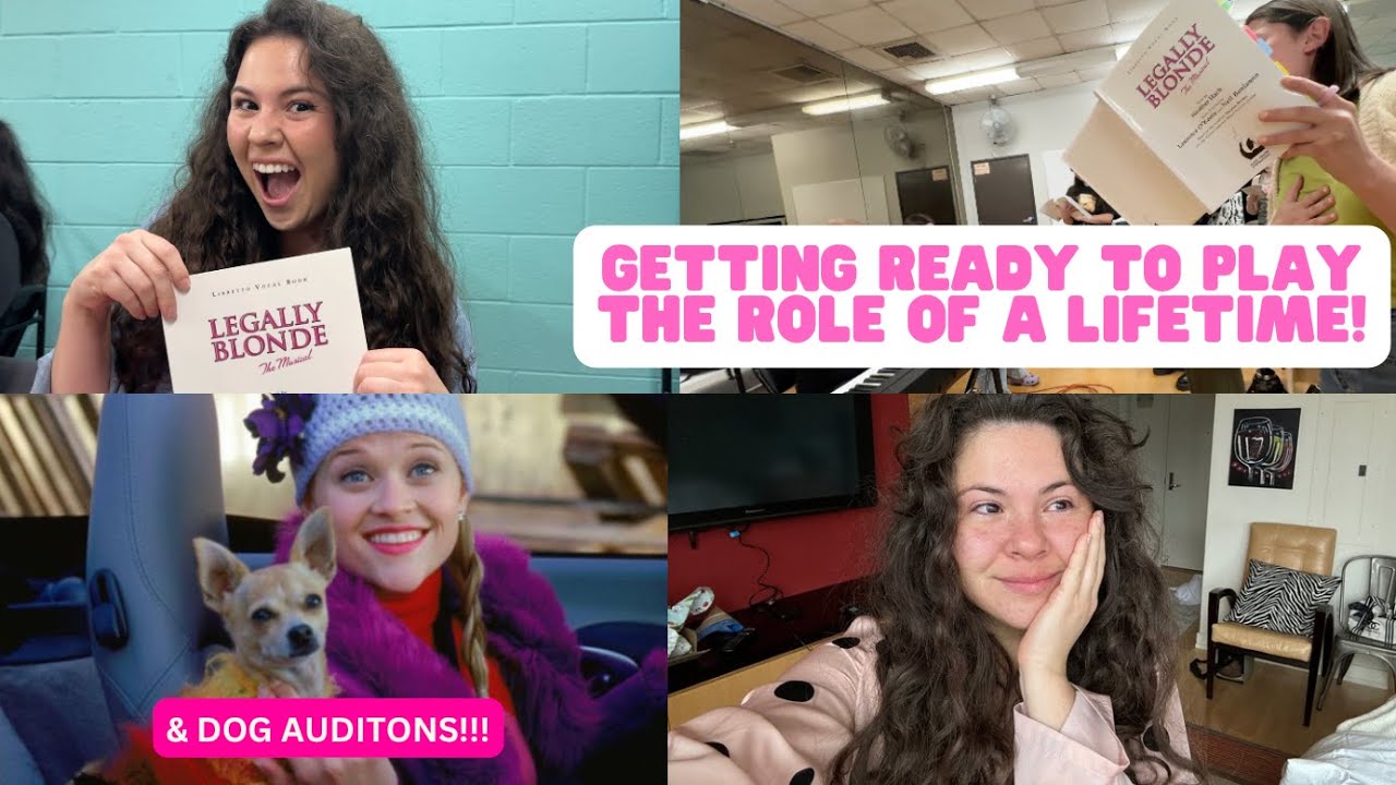 Rehearsals have BEGUN for Legally Blonde the Musical (rehearsal diaries 💖) |Ch.2|