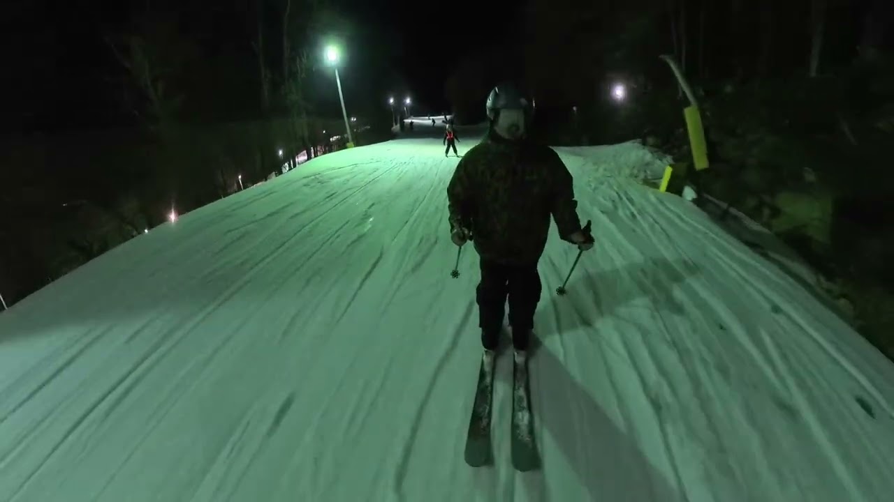 Night skiing Liberty Mt.