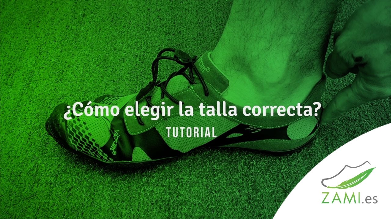 Cómo saber la talla de las zapatillas minimalistas, huaraches y FiveFingers